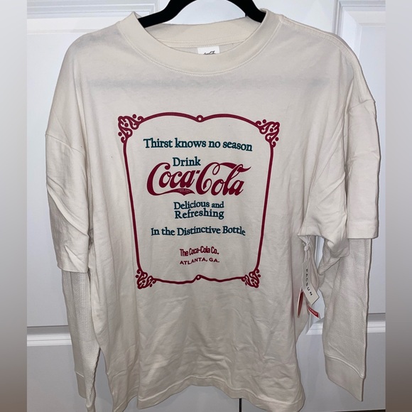 Coca Cola Pacsun Long Sleeve, Small - Picture 1 of 5